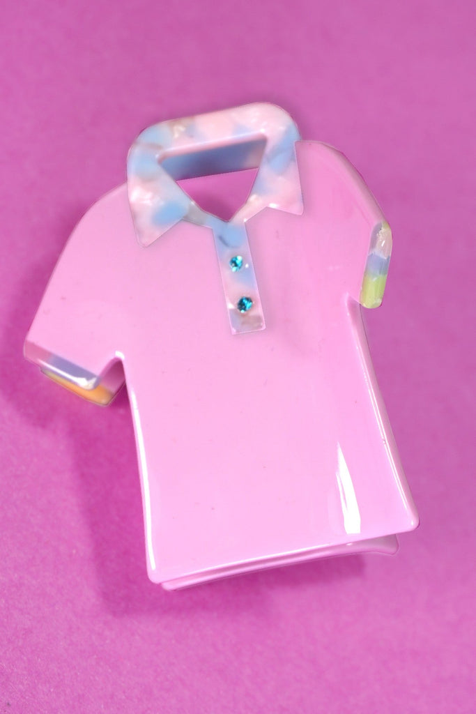 CELLULOSE FLIP FLOP SHORT TOP HAIR CLAW CLIPS | 40H847