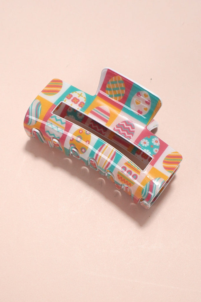 EASTER MULTI EGGS HAIR CLAW CLIPS | 40H851