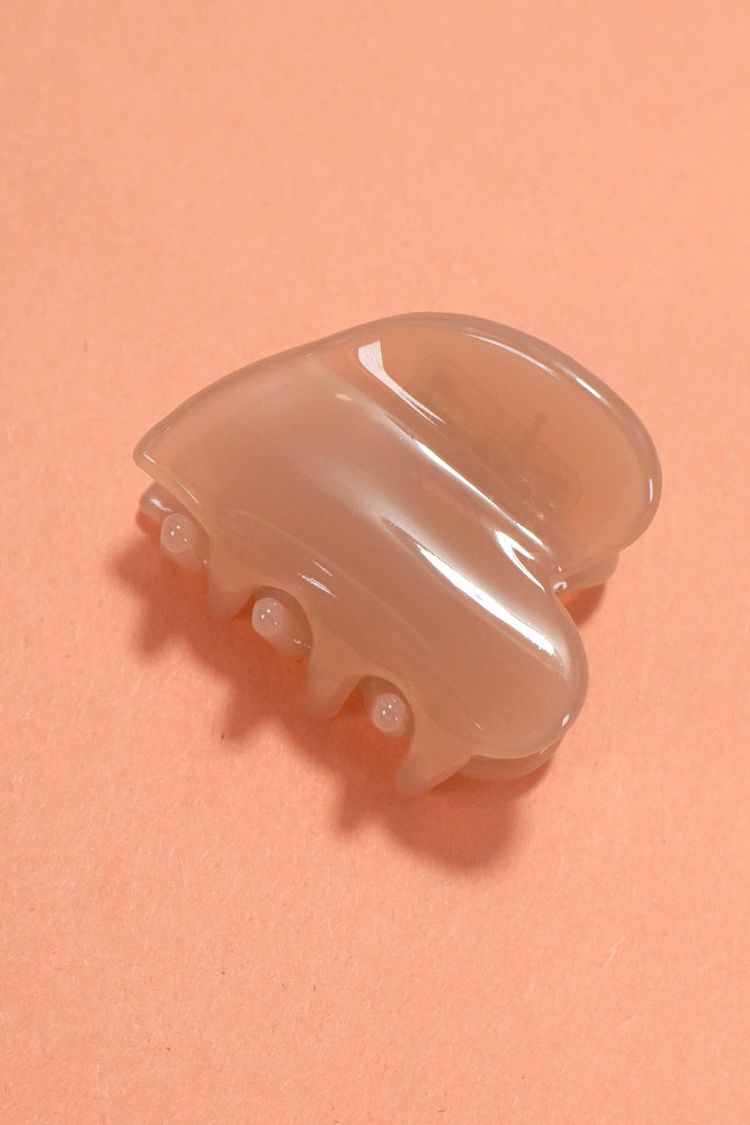 CELLULOSE VALENTINE HEART HAIR CLAW CLIPS | 40H852