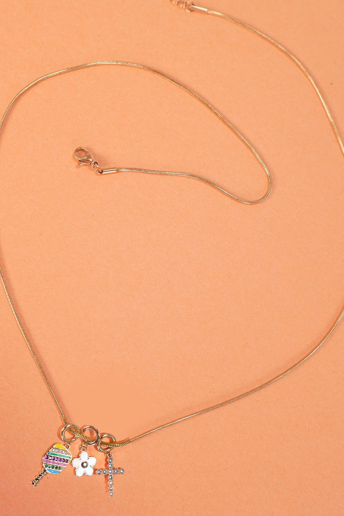 18K STAINLESS STEEL CHARM NECKLACE CHAINS IN SIZES | 40NK354