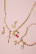 CHARM-18K REAL GOLD DIPPED WITH SPRING RING CLASP | 80CM1100