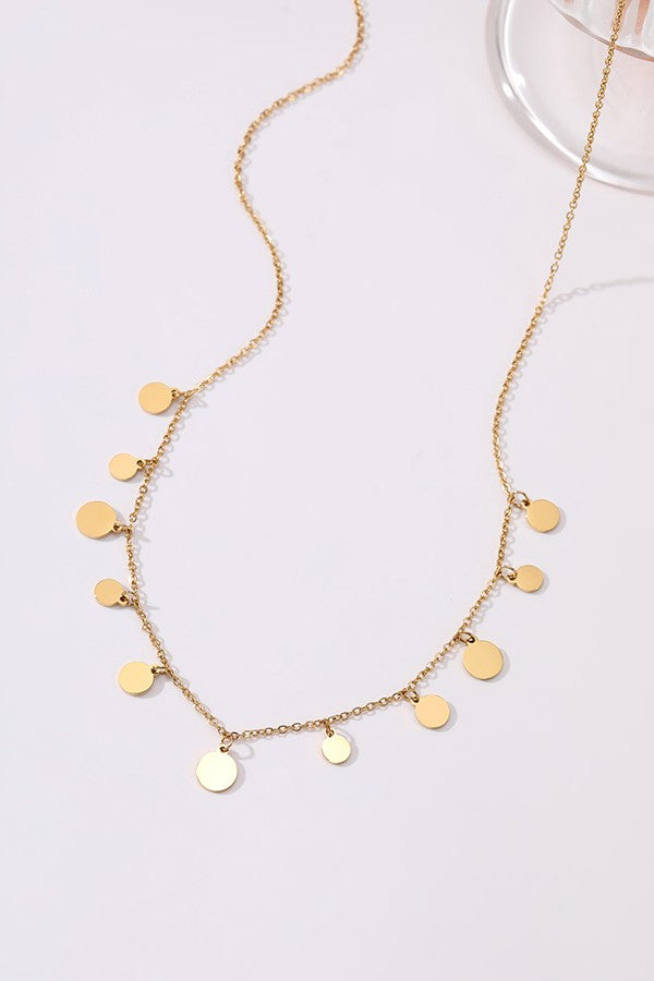 TITANIUM STEEL TARNISH FREE WATERPROOF NECKLACE | 40NK377