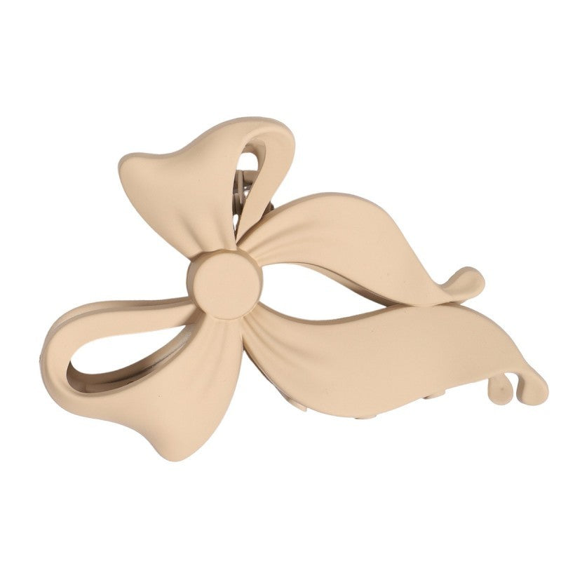 LARGE BOW MATTE HAIR CLAW CLIPS | 40H892