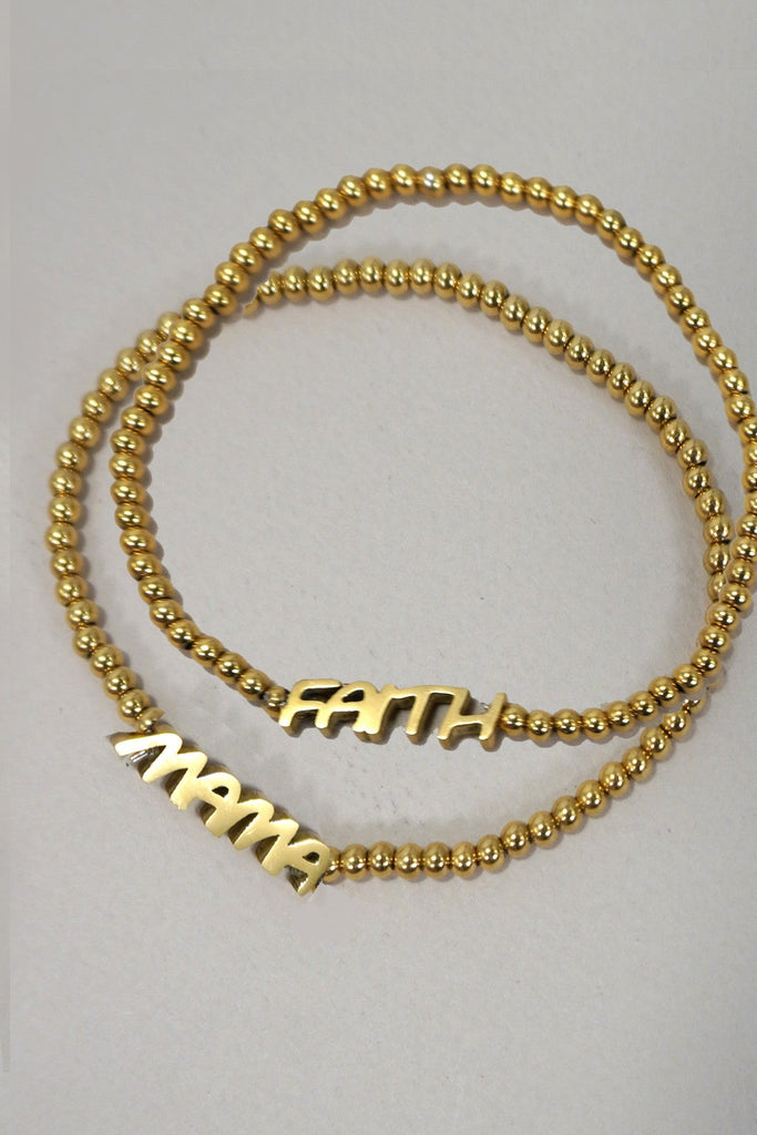 STAINLESS STEEL WATERPROOF TARNISH FREE BRACELET | 40B5127