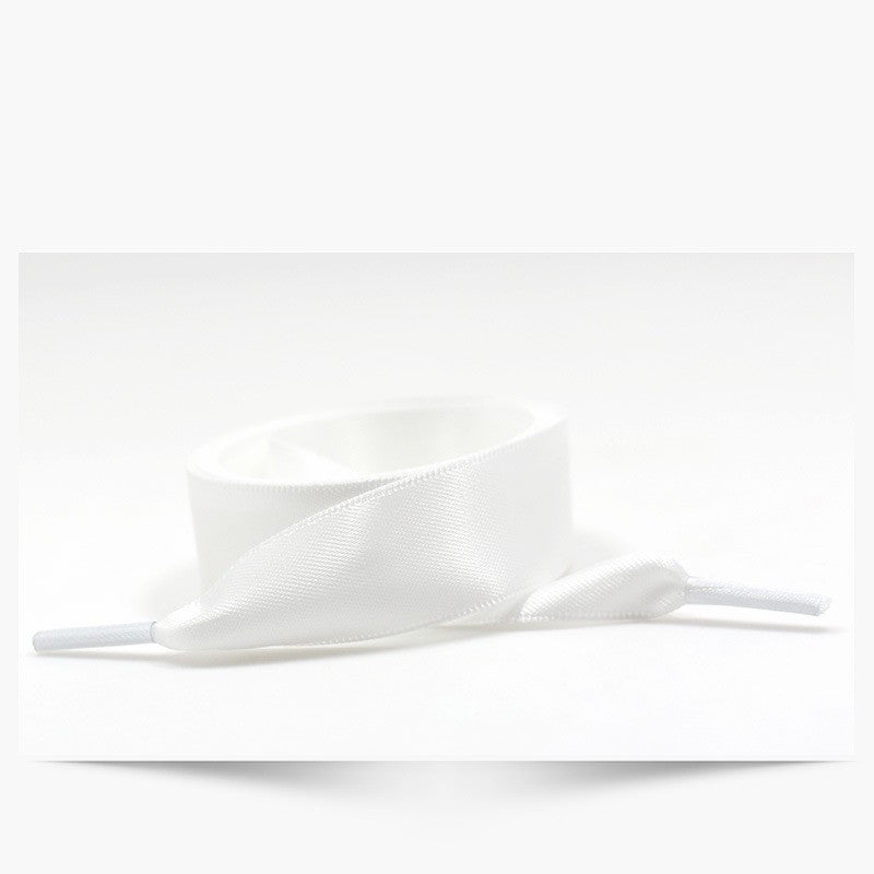 SILK SATIN RIBBON BOW PAIR SHOE LACES | 40SD108