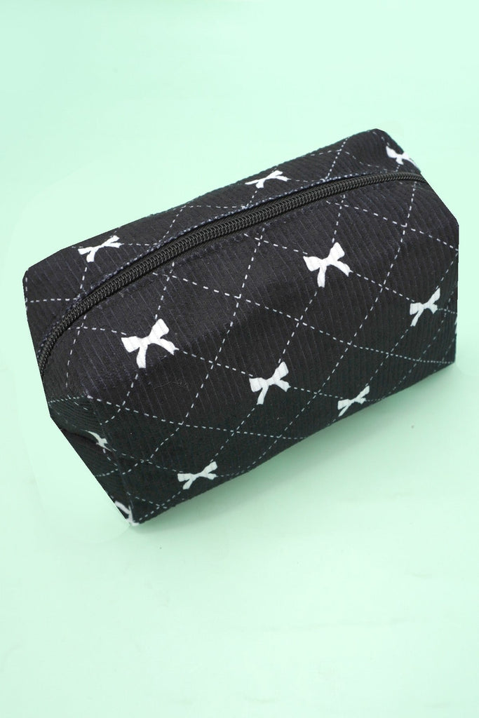 TRENDING BOW MAKEUP COSMETIC POUCH BAG | 40P550