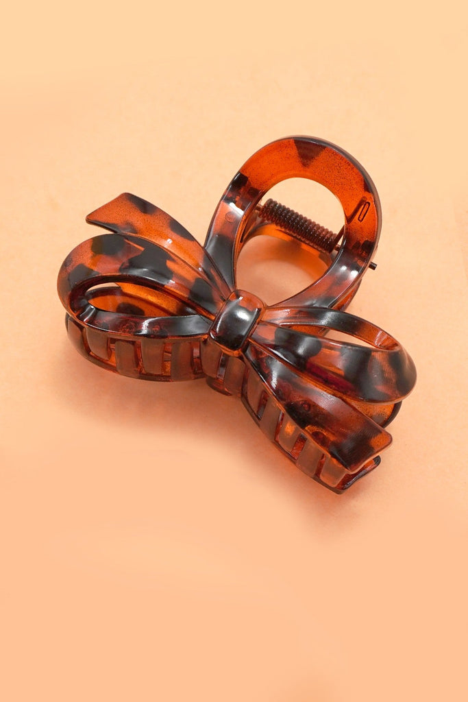 BOW RIBBON HAIR CLAW CLIPS | 40H894