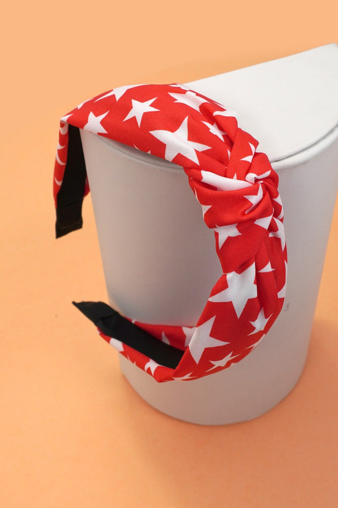 4TH OF JULY USA STRIPE STAR FLAG HEADBAND | 40HB163