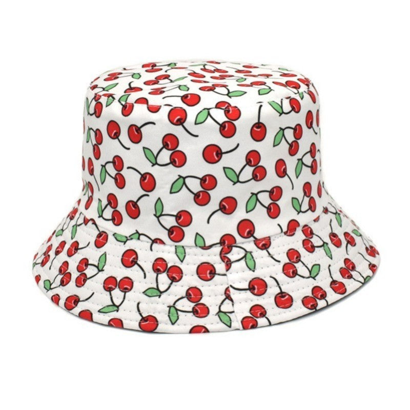 SUMMER FLORAL CHERRY BUCKET HAT | 40HW732