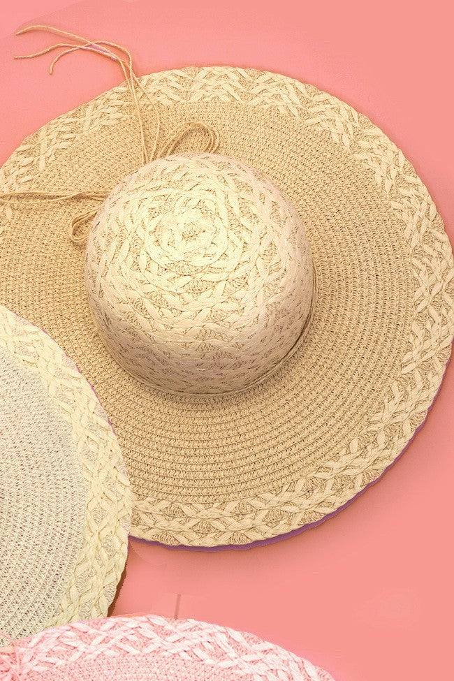 CLASSIC NATURAL PANAMA STRAW SUN HAT | 40HW734
