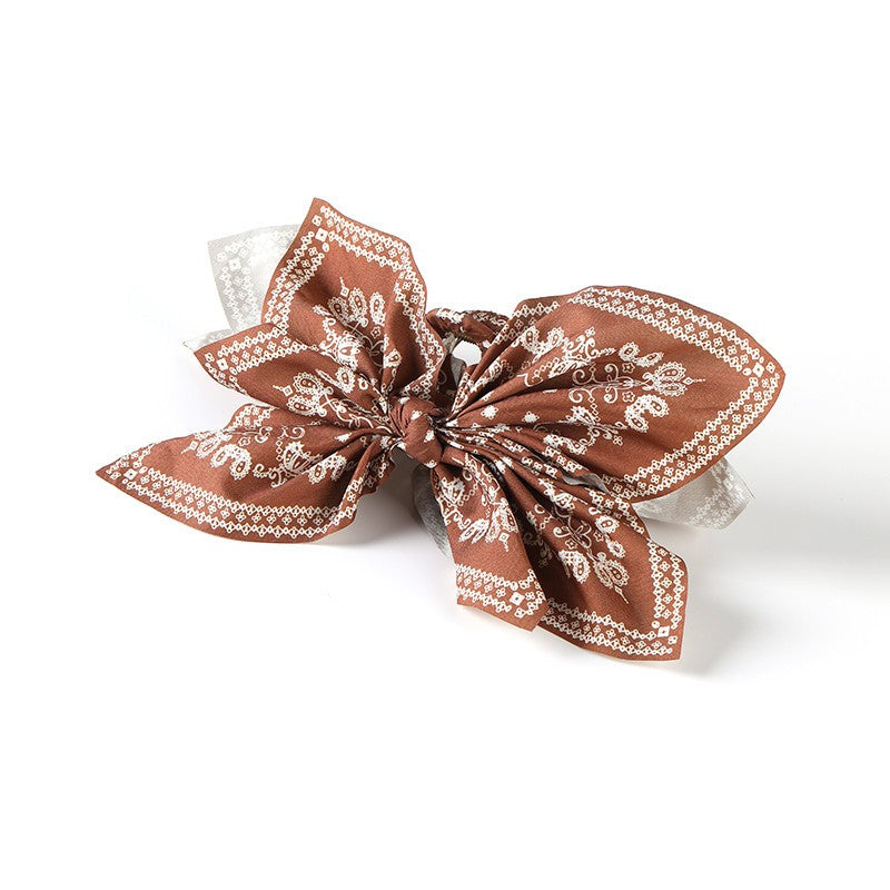 PAISLEY BOHO VINTAGE HAIR CLAW CLIPS | 40H913