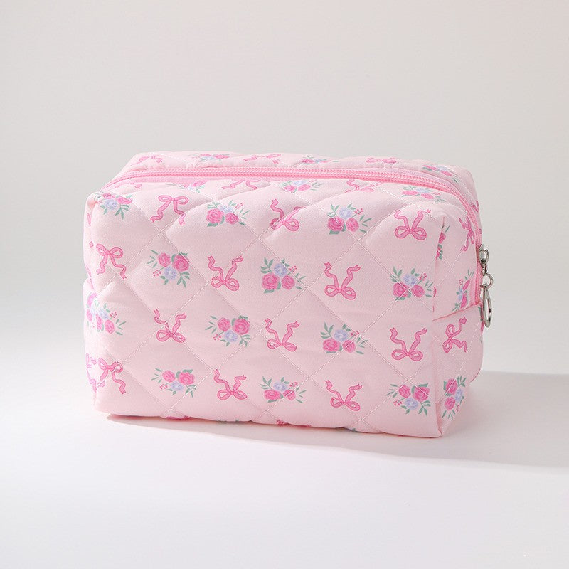 FLORAL TOILE PATTERN MAKEUP COSMETIC POUCH BAG | 40P562