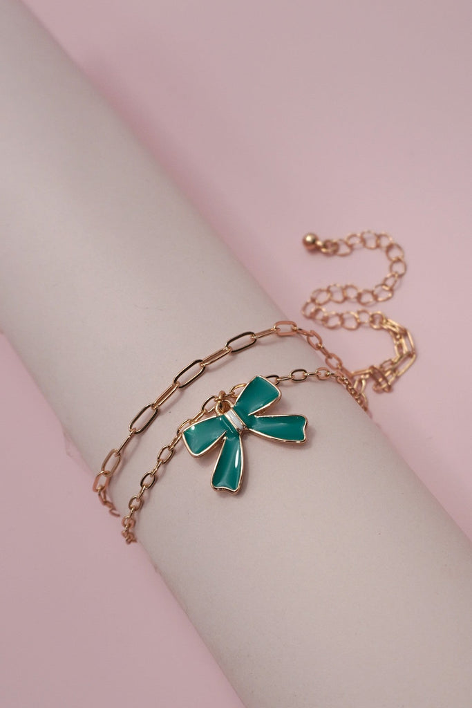 CLASSIC CHARMING PINK BOW BRACELET | 31B50529