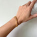 18K STAINLESS STEEL TARNISH FREE RHINESTONE BANGLE | 40B5146