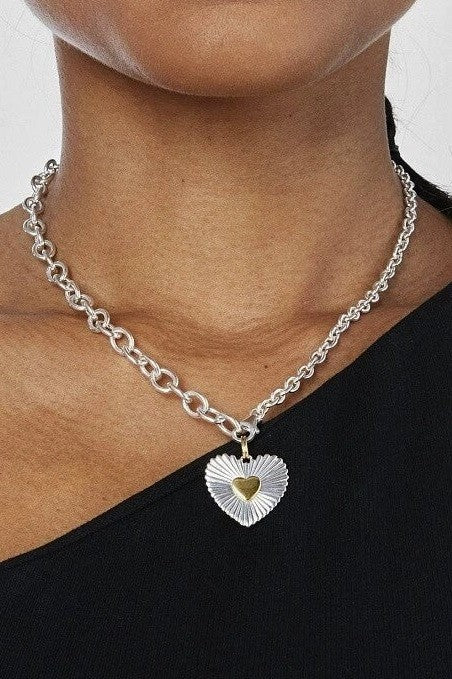 18K Stainless Steel Tarnish Free Waterproof Neck | 40NK9504