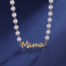 18K STAINLESS STEEL TARNISH FREE MAMA NECKLACE | 40NK9454