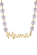 18K STAINLESS STEEL TARNISH FREE MAMA NECKLACE | 40NK9454