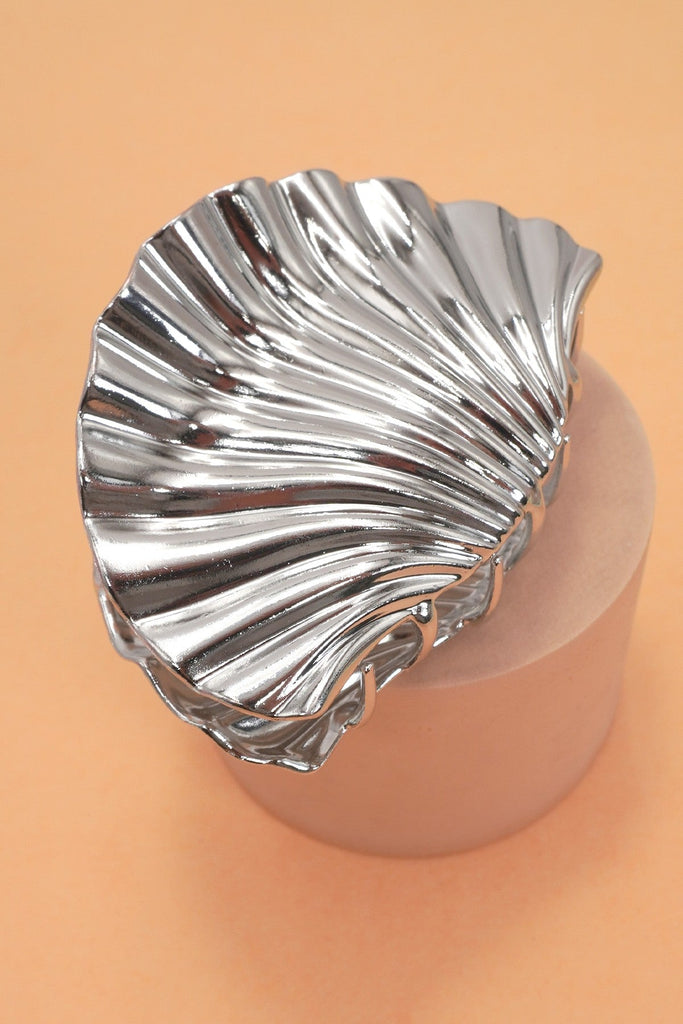 SEASHELL GOLD SILVER ALLOY HAIR CLAW HAIR CLIP | 40H934