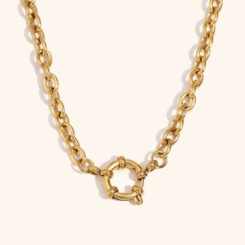 18K STAINLESS STEEL TARNISH FREE CHAIN NECKLACES | 40NK9468