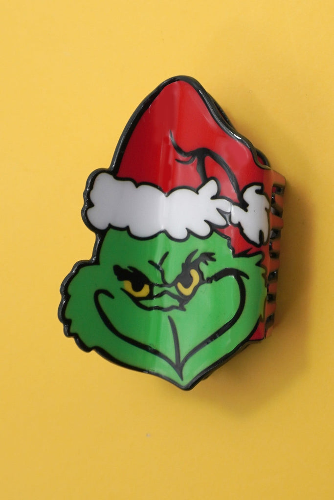 CHRISTMAS TREE SANTA SNOWMAN HAIR CLAW CLIPS | 40H939