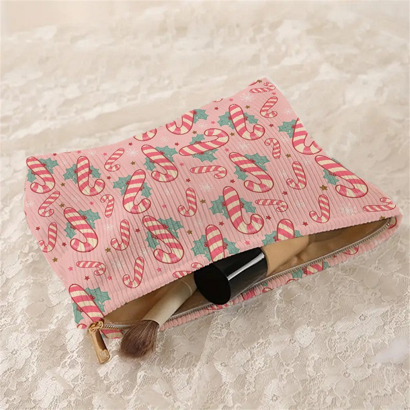 TRAVEL CHRISTMAS COSMETIC MAKEUP POUCH BAG | 40P568