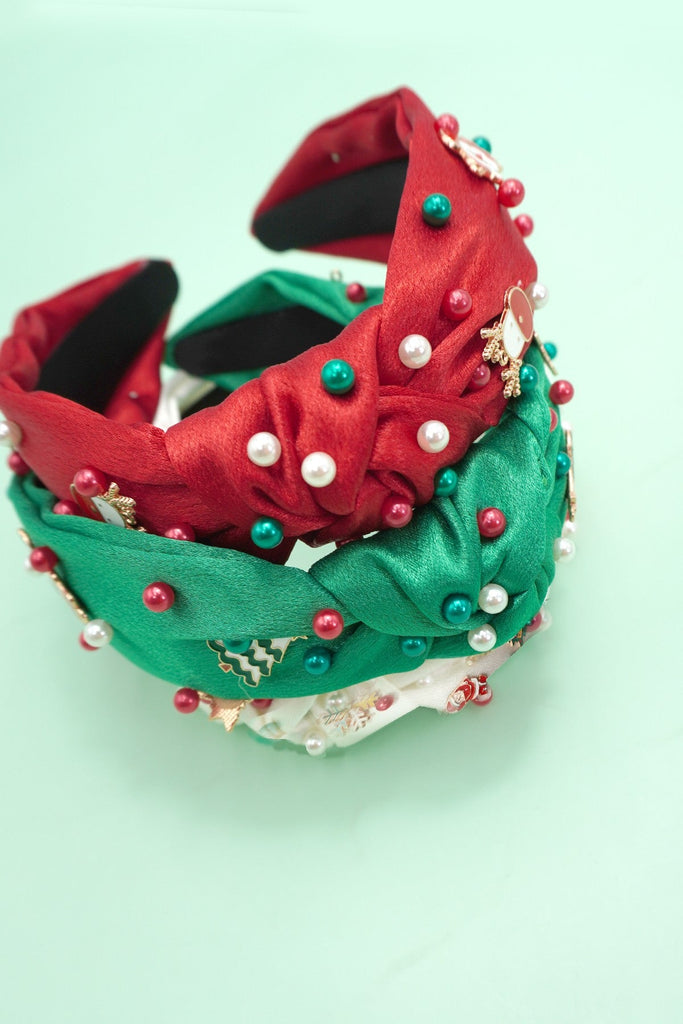 CHRISTMAS TREE SANTA REINDEER HAIR BAND HEADBAND | 40HB173