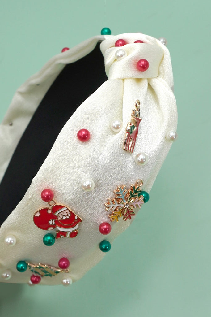 CHRISTMAS TREE SANTA REINDEER HAIR BAND HEADBAND | 40HB173