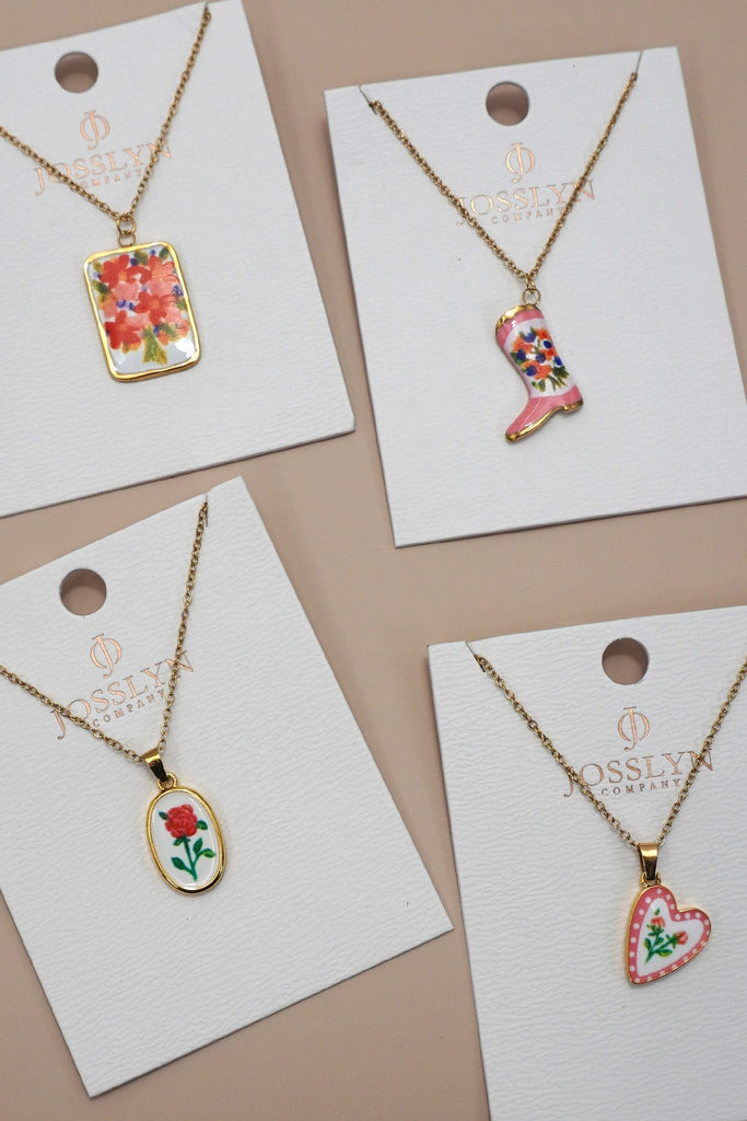 18K Stainless Steel Tarnish Free Waterproof Neck | 40NK9503