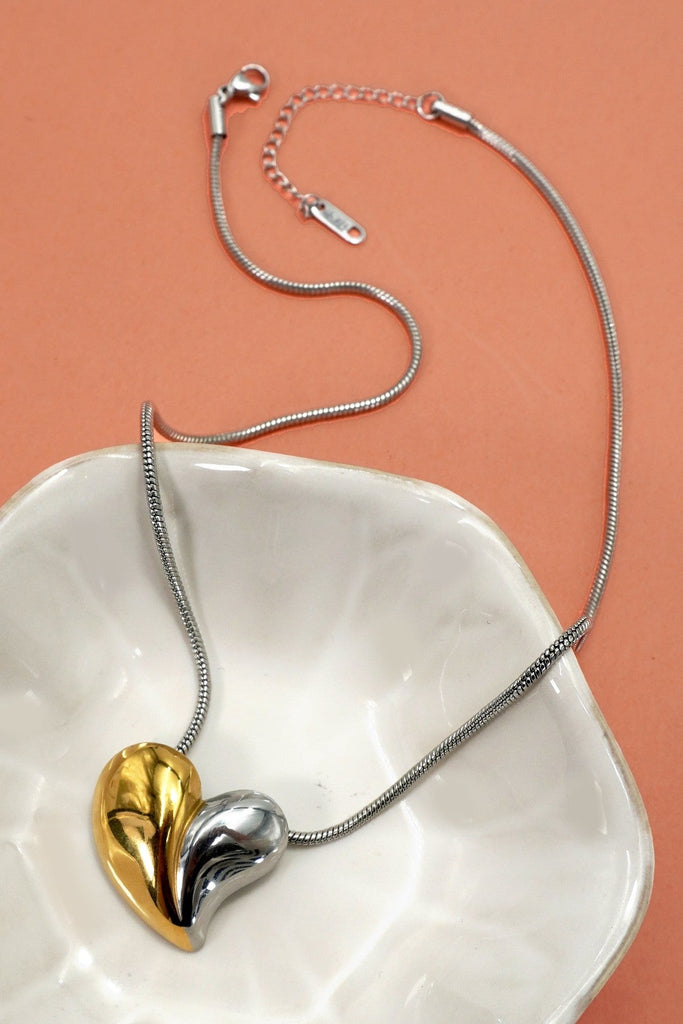 18K Stainless Steel Tarnish Free Waterproof Neck | 40NK9506