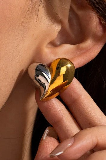 18K Stainless Steel Tarnish Free Waterproof Stud | 40E376