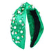 CHRISTMAS RHINESTONE PEARL BEAD HAIR BAND HEADBAND | 40HB180