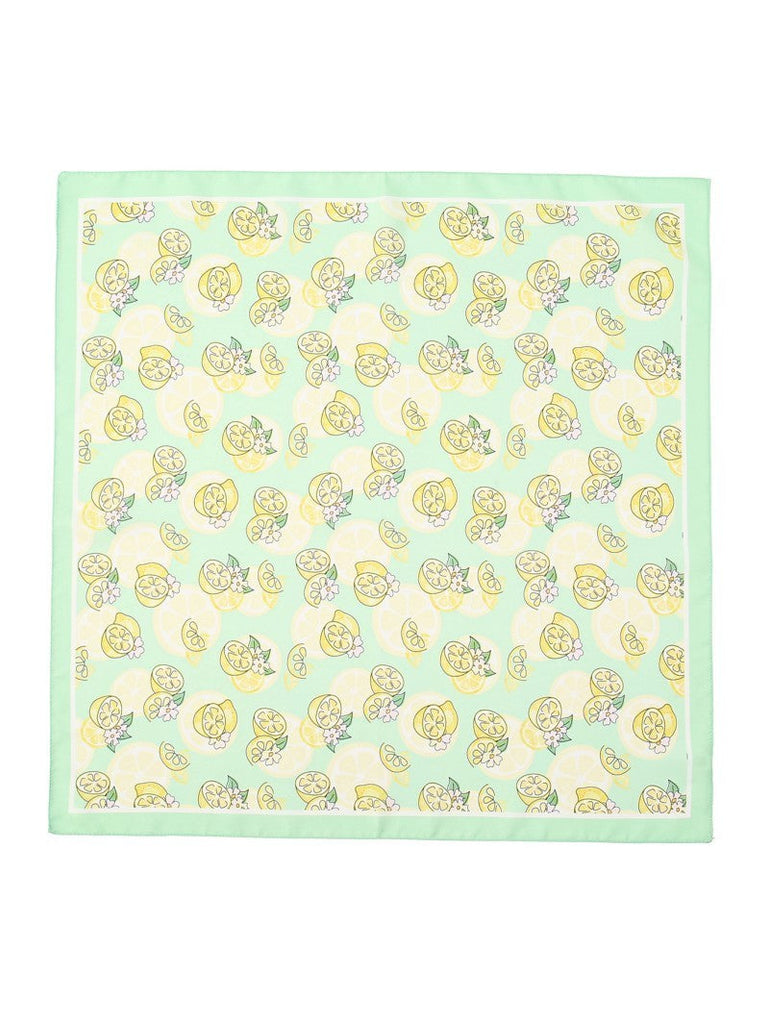 PETITE FLOWER PRINT SILKY FEELING BANDANA SCARF | 40SC663
