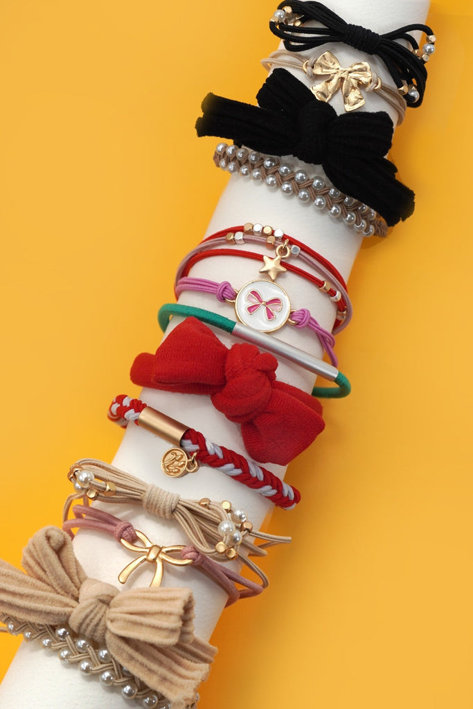 BOHO DUAL FUNCTION KNOT BRACELET HAIR TIES | 40BH105