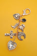 BAG KEY CHARM-HEART CROSS WESTERN BOOT | 80K058