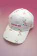 FLORAL CHILD OF GOD CASUAL BASEBALL CAP | 40HW742