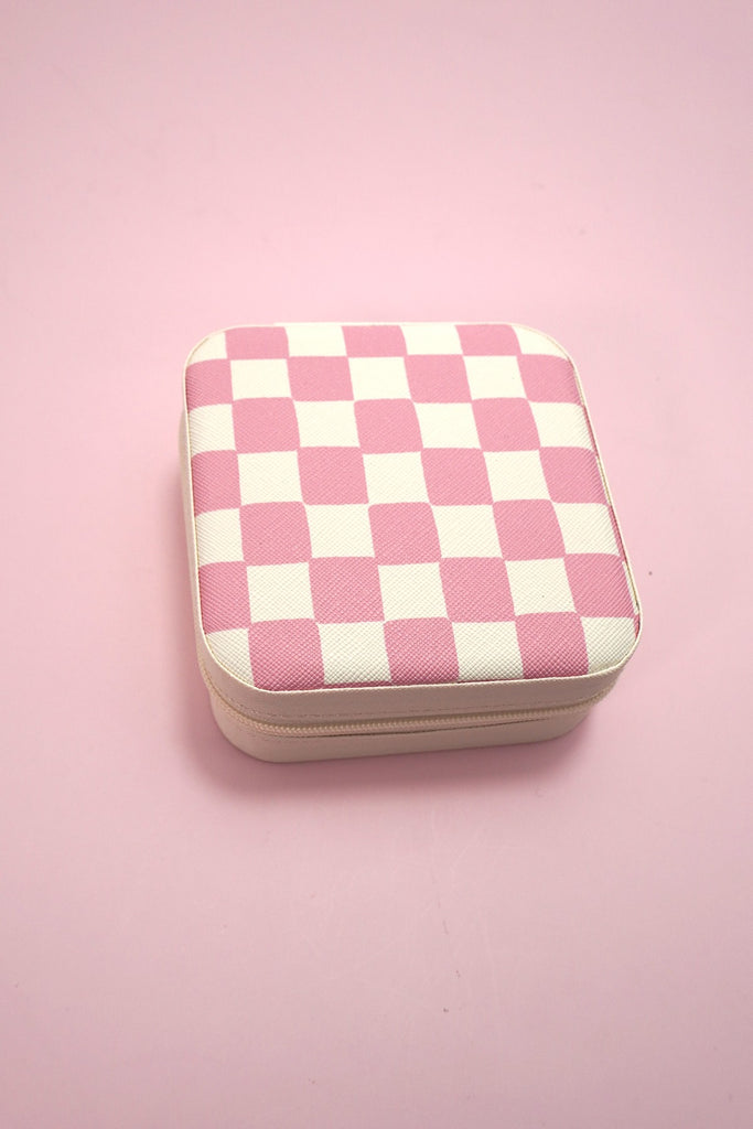 DESIGNED JEWELRY ORGANIZER TRAVEL BOX CASE | 40P566