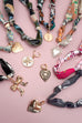 Handcrafted Scarf Interchangeable Charm Necklace | 80N92095
