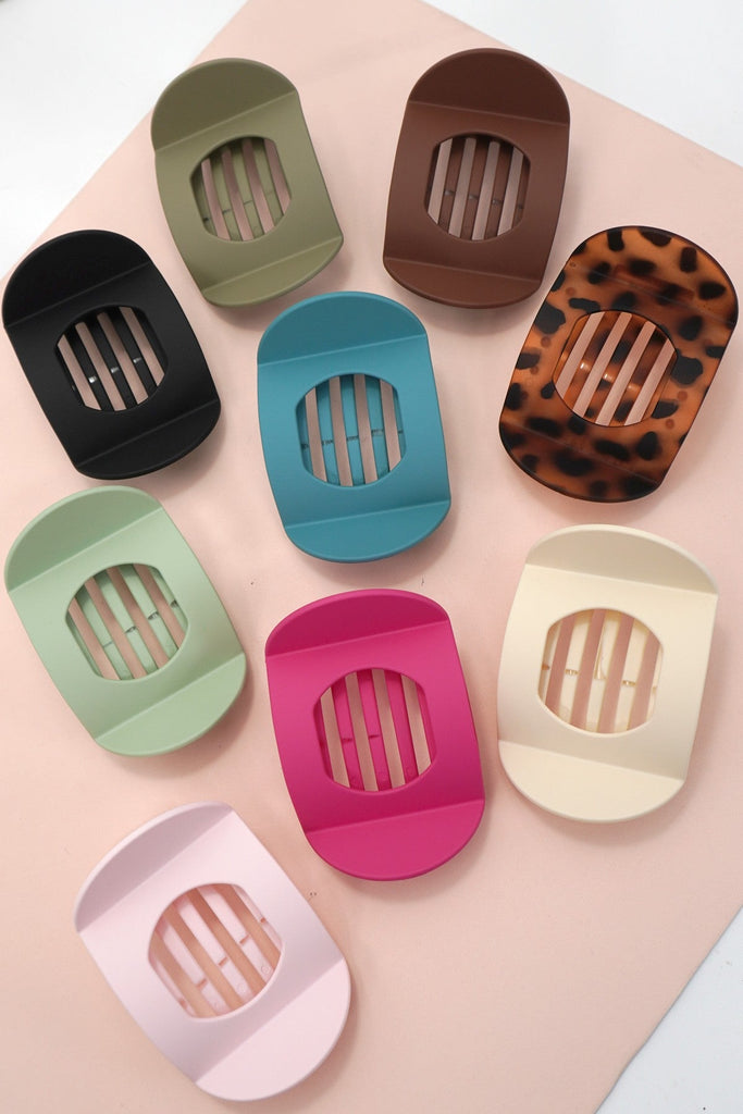 Lay Flat Large Hair Claw Clips for Secure Styling | 40H980