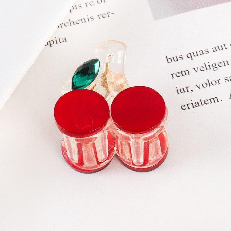 CHERRY DESIGNED HAIR CLAW CLIPS | 40H983