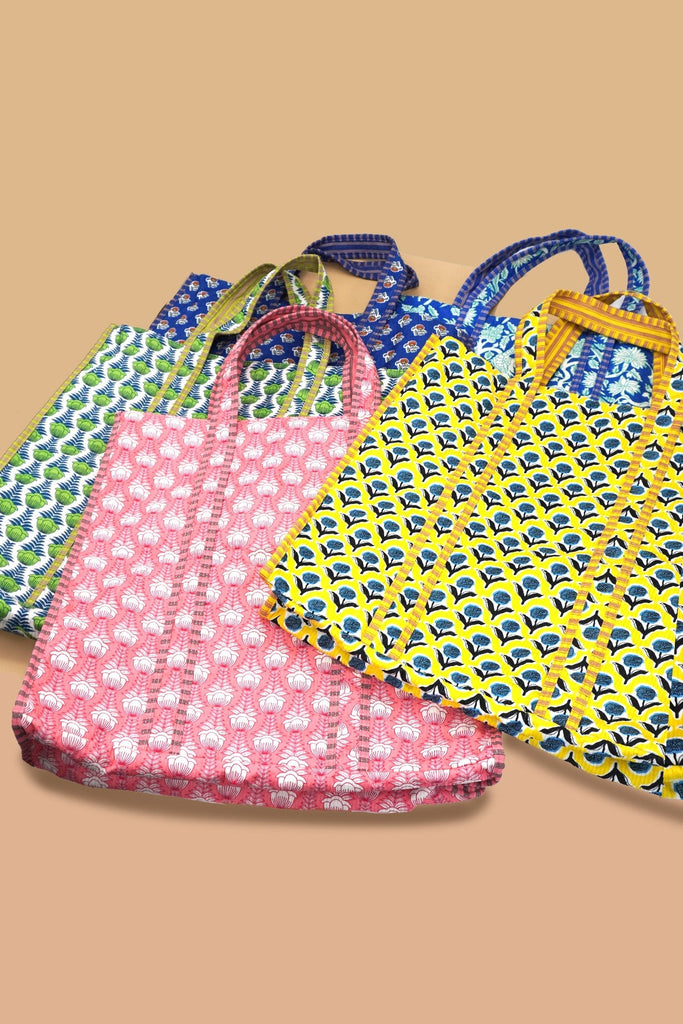 Organic Reversible Quilted Tote Bag | 40P575