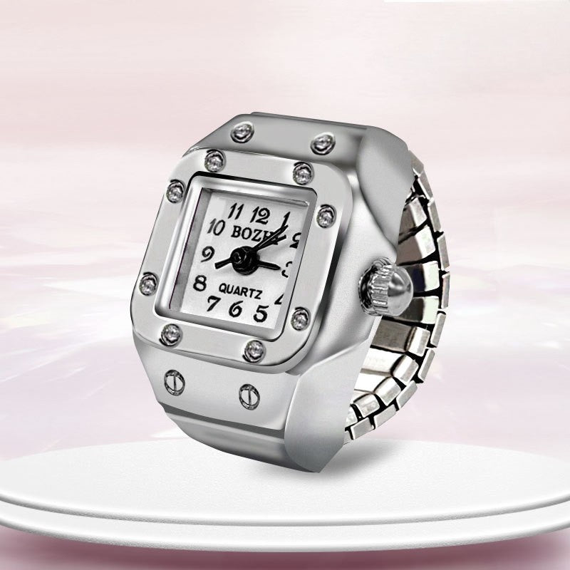 Stainless Steel Ring-Shaped Watch Design | 40R126