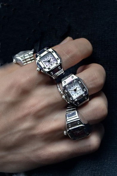 Stainless Steel Ring-Shaped Watch Design | 40R126
