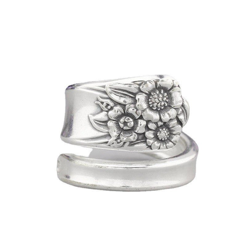 VINTAGE BOHO FLORAL STATEMENT RINGS | 40R129