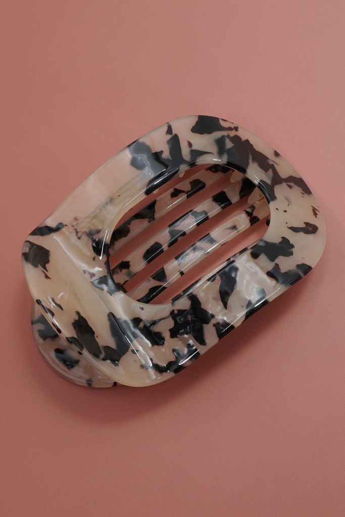 Jumbo Lay Flat Oval Hair Claw Clips Secure Styling | 40H993