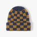CHECKER SOFT PLUSH BEANIE HAT | 40BN917