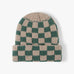 CHECKER SOFT PLUSH BEANIE HAT | 40BN917