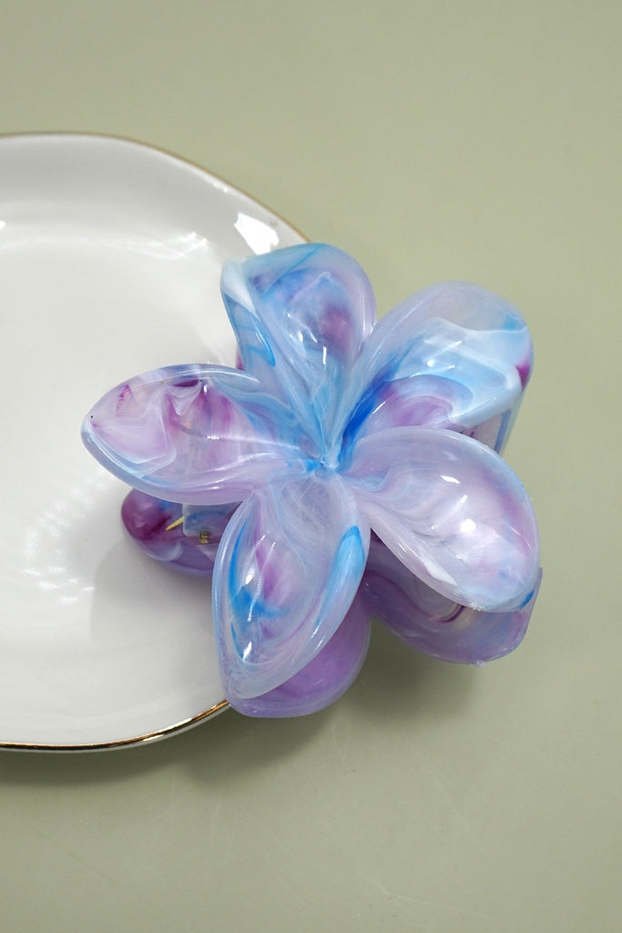 FLOWER POP COLOR HAIR CLAW CLIPS | 40H999