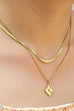 18K STAINLESS STEEL TARNISH FREE LAYERED NECKLACE | 40NK9590