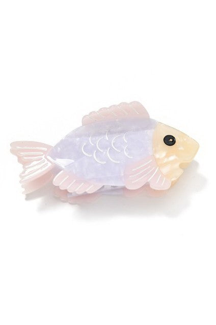 LARGE JUMBO OCEAN SEA FISH HAIR CLAW CLIPS | 40H1009