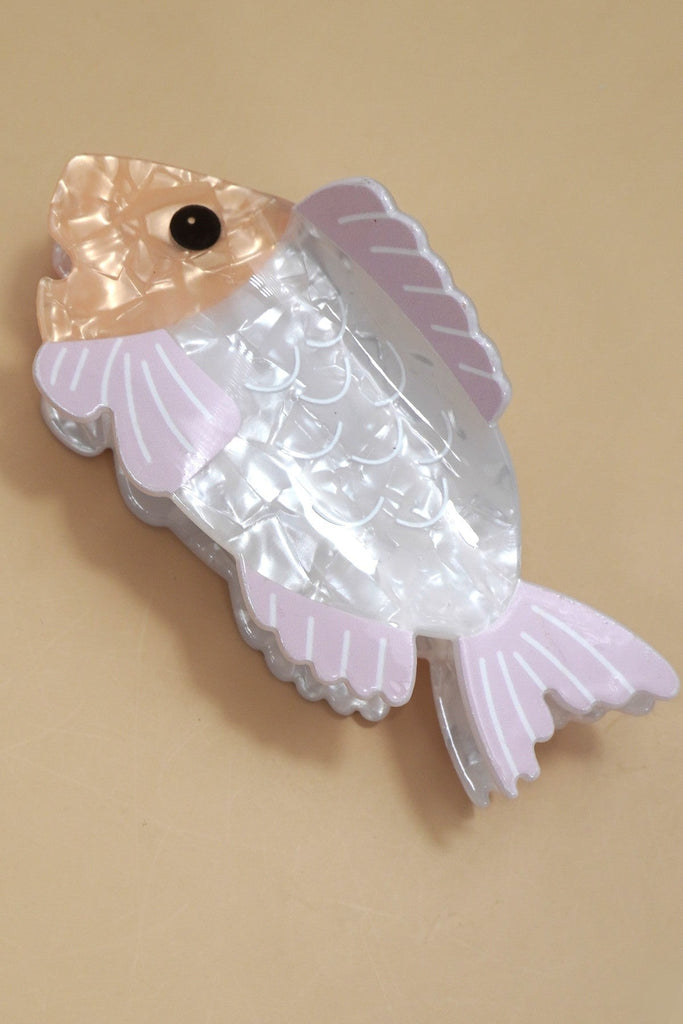 LARGE JUMBO OCEAN SEA FISH HAIR CLAW CLIPS | 40H1009